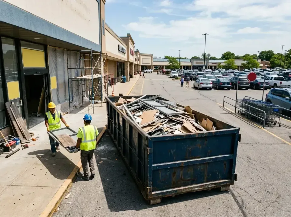 retail-store-renovation-debris-003 — frequently asked questions, Roll-off Dumpster Rentals in Valley Park, MO